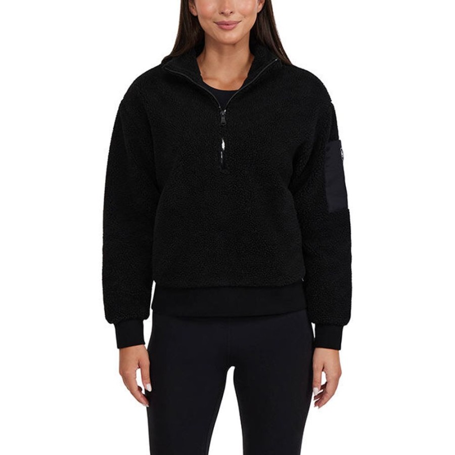 Women Pajar Sweatshirts & Hoodies | Women'S Kaminak Half-Zip Sherpa Sweatshirt