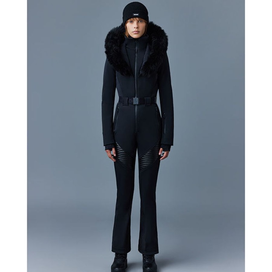 Women Mackage Coats & Jackets | Women'S Elle One-Piece Ski Suit