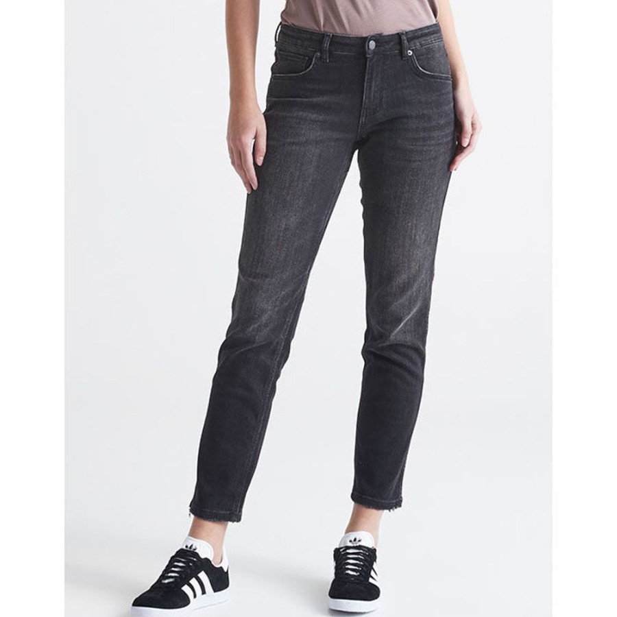 Women DUER Denim | Women'S Performance Denim Girlfriend Jean