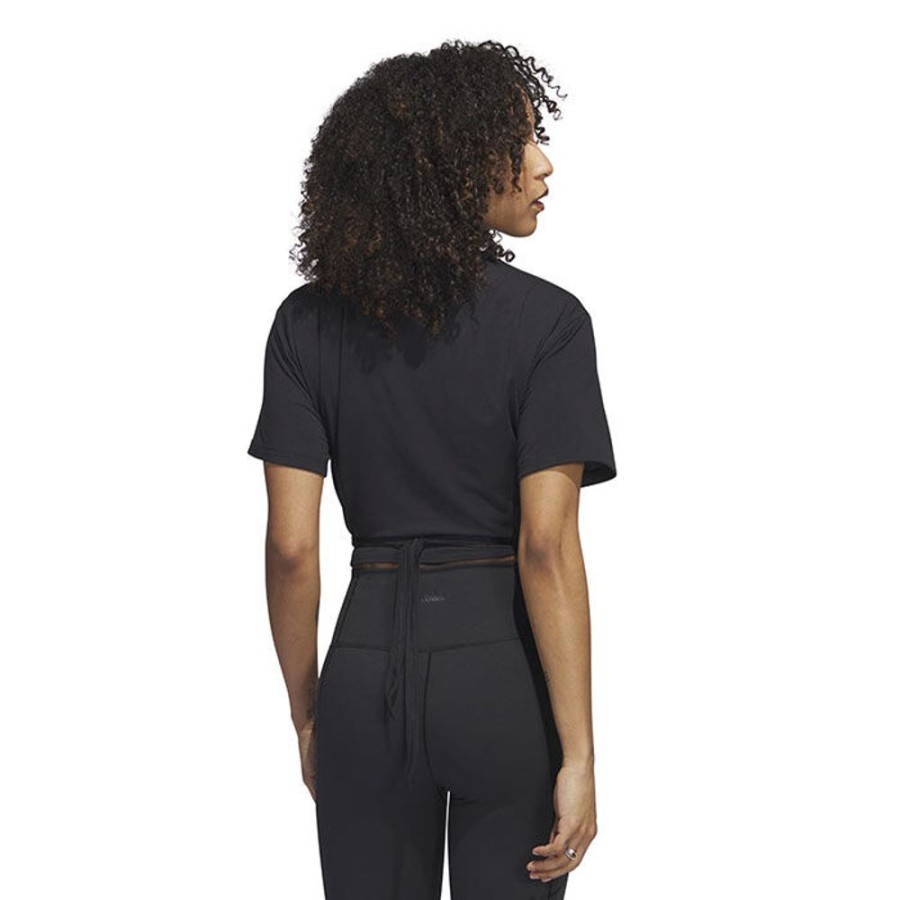 Women adidas Tops | Women'S Yoga Studio Crop T-Shirt