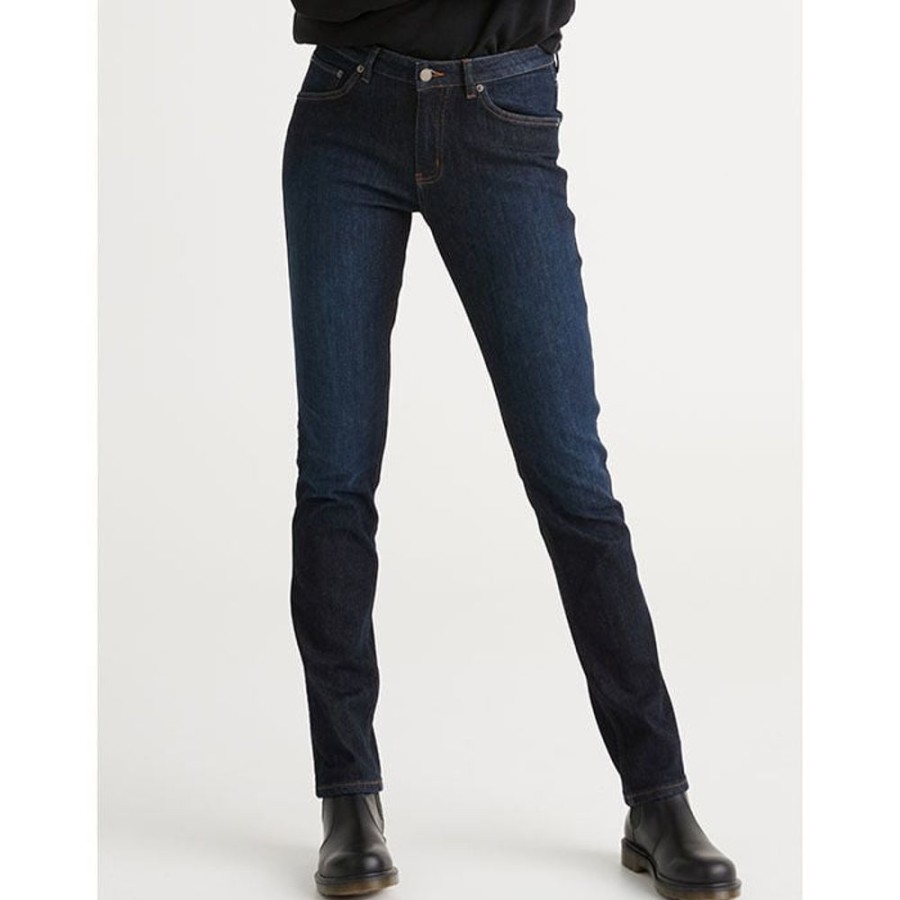 Women DUER Denim | Women'S Fireside Denim Slim-Straight Jean