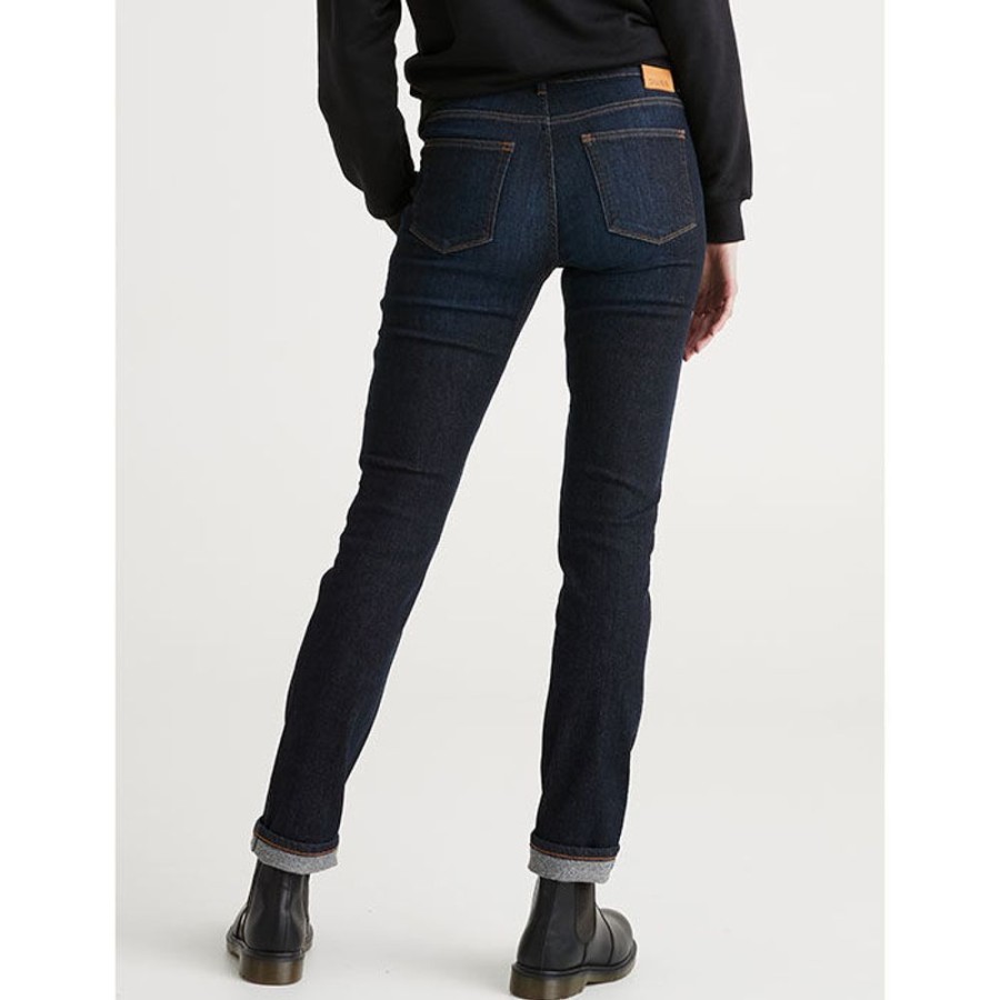 Women DUER Denim | Women'S Fireside Denim Slim-Straight Jean