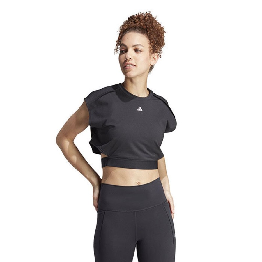 Women adidas Tops | Women'S Power Aeroready Crop Top