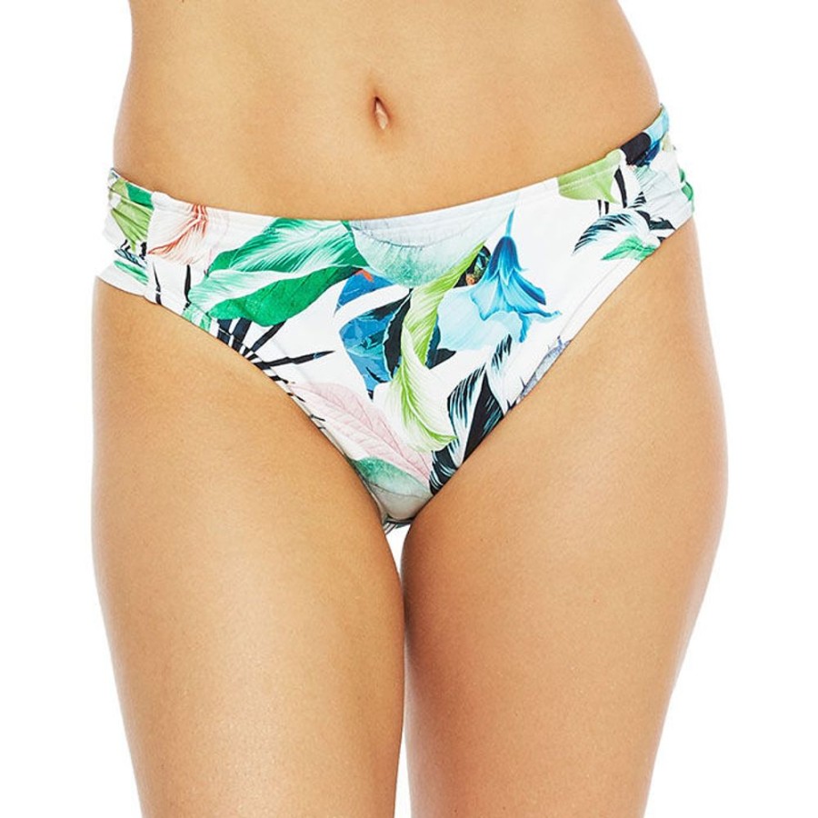 Women La Blanca Swimwear | Women'S In The Moment Shirred Hipster Bikini Bottom