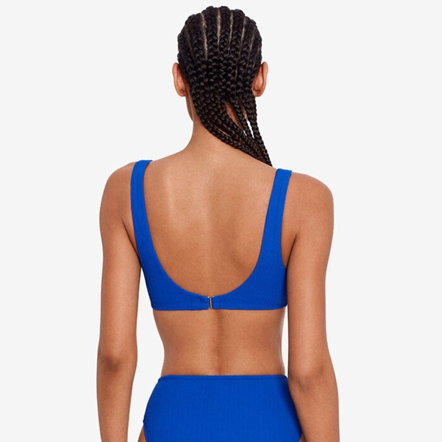 Women Polo Ralph Lauren Swimwear | Women'S Twisted-Rib Bikini Top