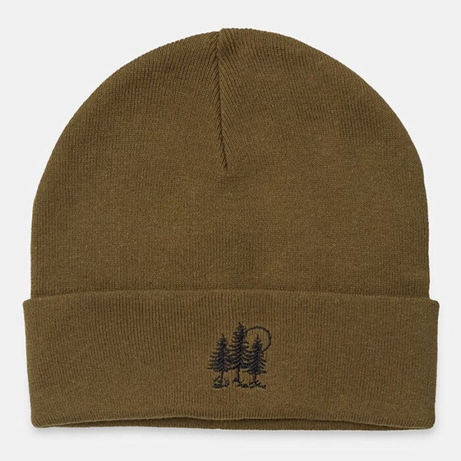 Women Tentree Winter Accessories | Unisex Golden Forest Kurt Beanie