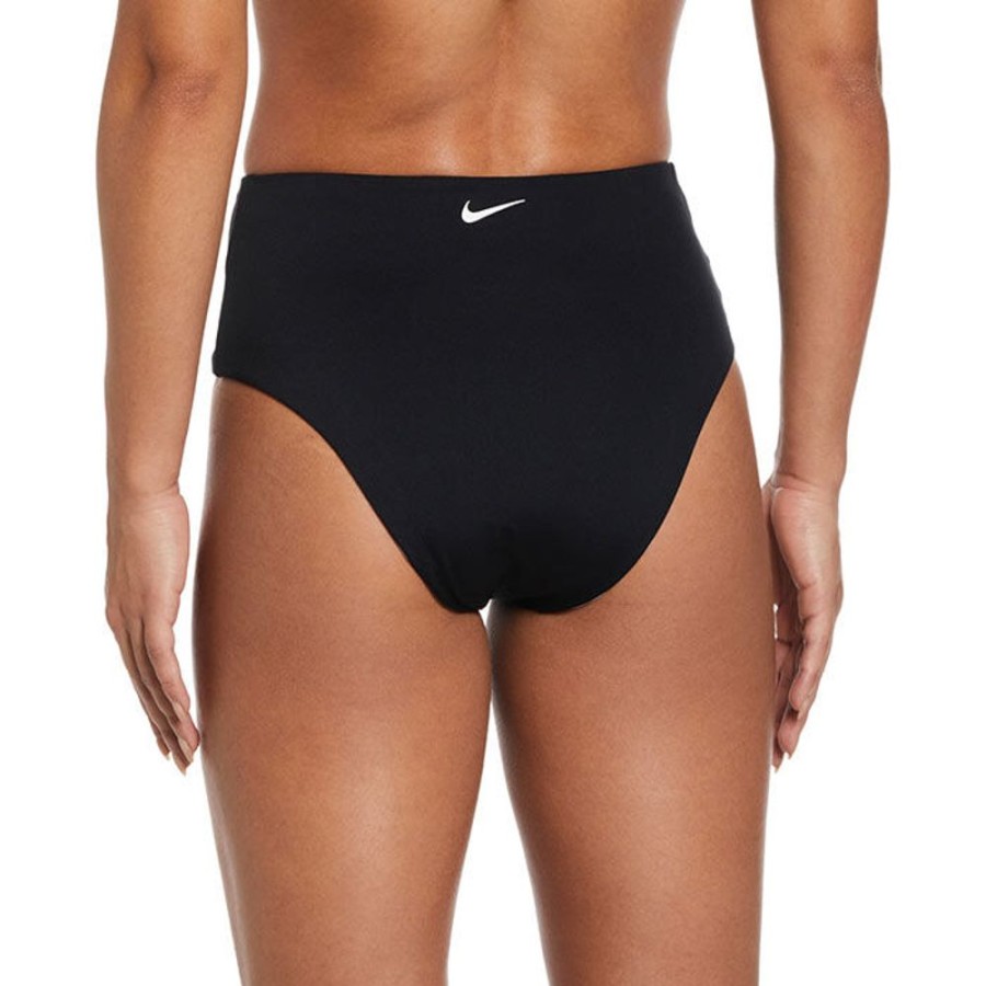 Women Nike Swimwear | Women'S Colour Block Reversible High Waist Bikini Bottom