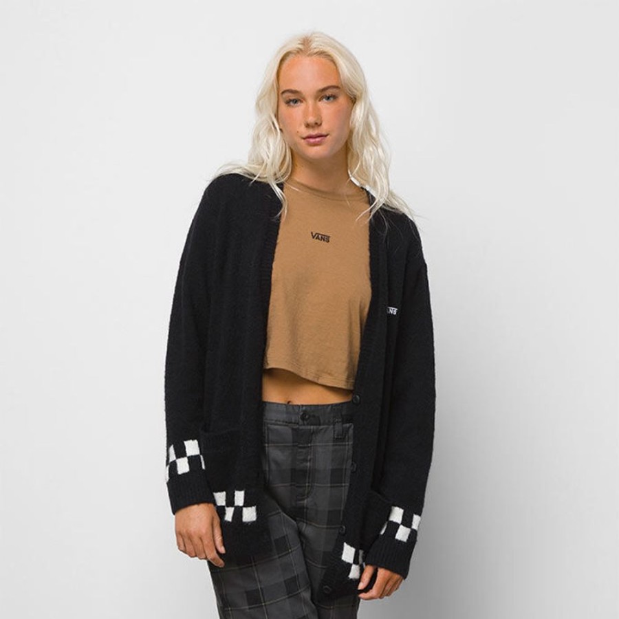 Women Vans Sweaters | Women'S Lowcheck Cardigan