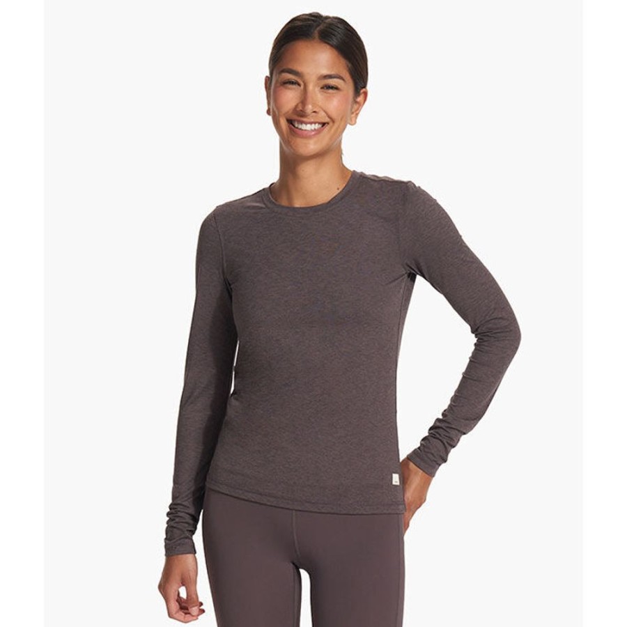 Women Vuori Tops | Women'S Lux Crew Long Sleeve Top