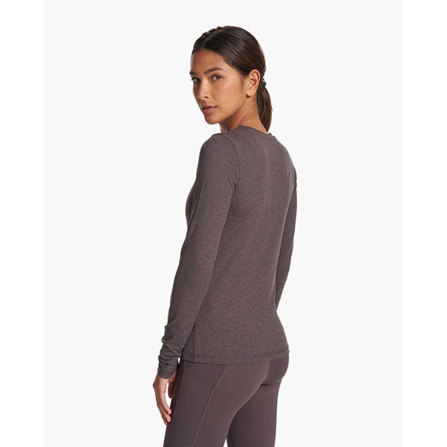 Women Vuori Tops | Women'S Lux Crew Long Sleeve Top