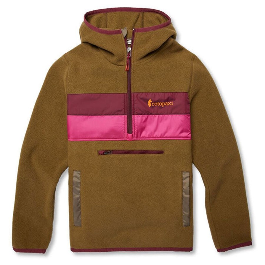 Women Cotopaxi Sweatshirts & Hoodies | Women'S Teca Fleece Hooded Half-Zip Jacket