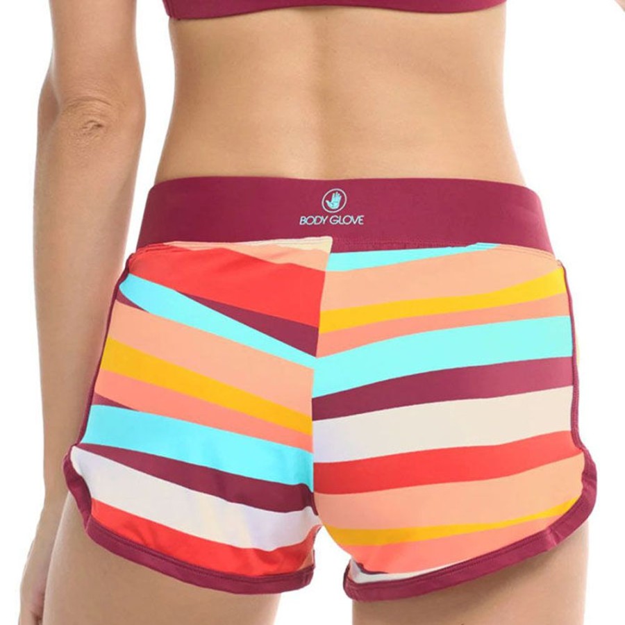 Women Body Glove Swimwear | Women'S New Wave Pulse Swim Short