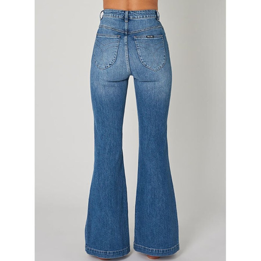 Women Rolla's Pants | Women'S Eastcoast Flare Jean