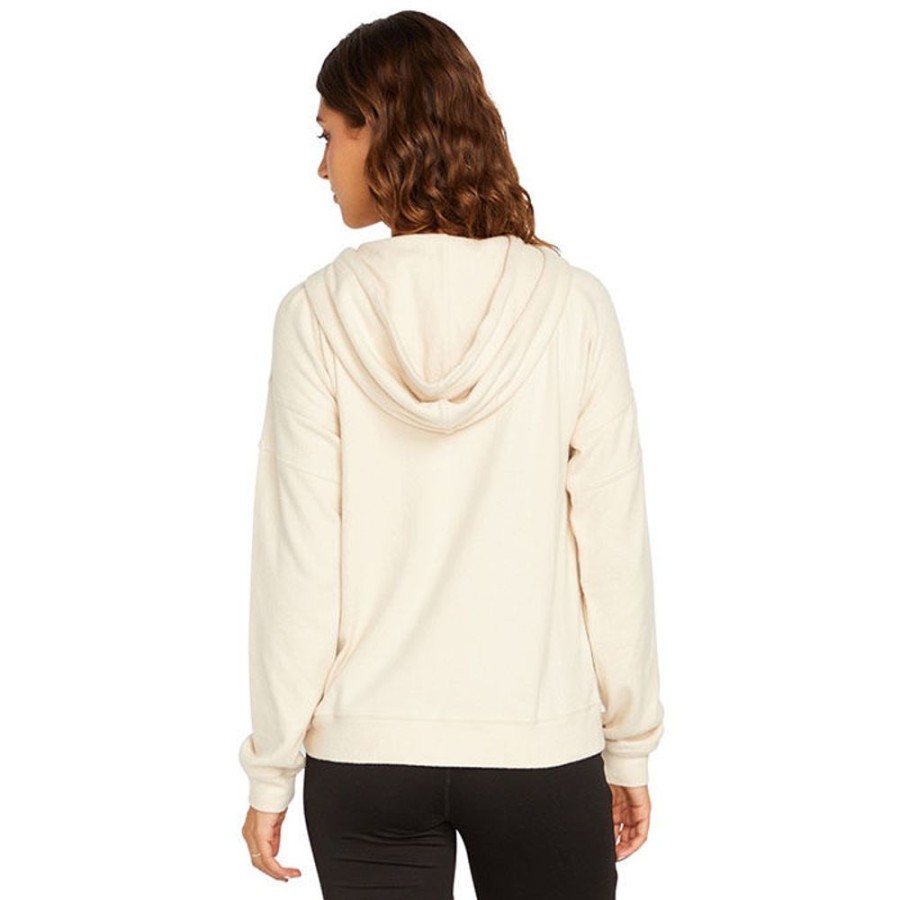 Women Volcom Sweatshirts & Hoodies | Women'S Lived In Lounge Zip Fleece Hoodie