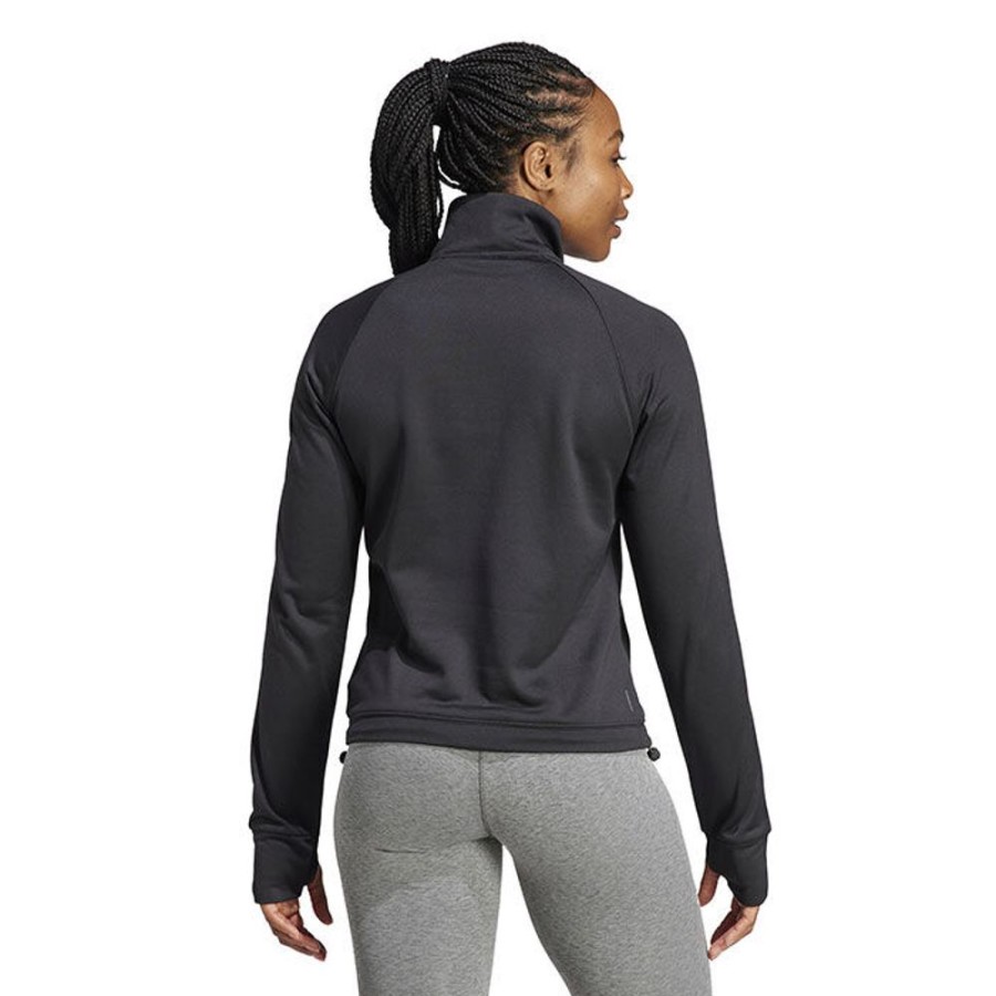 Women adidas Sweatshirts & Hoodies | Women'S Aeroready Game & Go 1/4-Zip Fleece Top