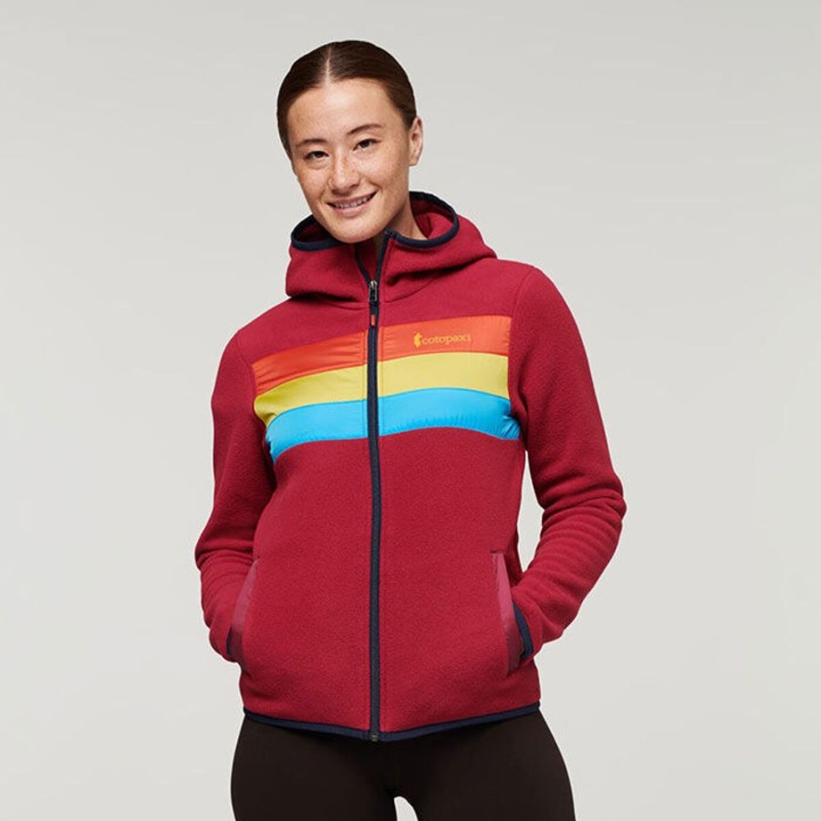 Women Cotopaxi Coats & Jackets | Women'S Teca Fleece Hooded Full-Zip Jacket