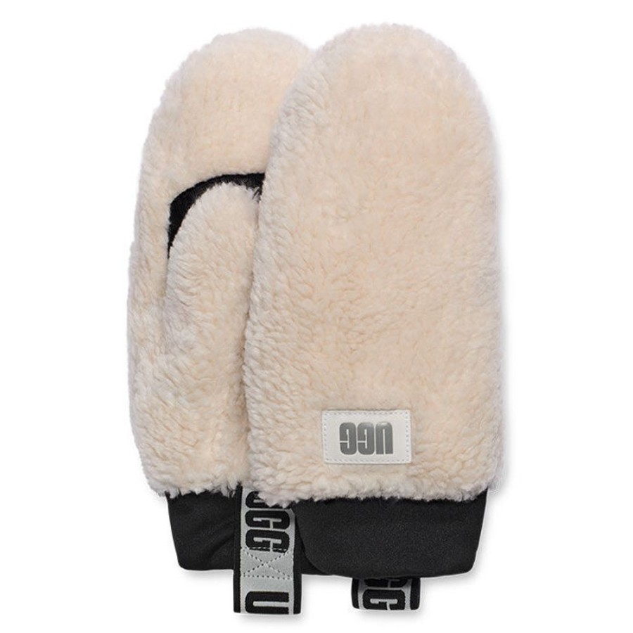 Women UGG Winter Accessories | Women'S Sherpa Logo Tape Mitten