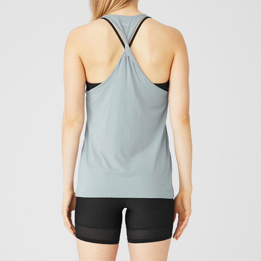 Women Alo Tops | Women'S Don'T Get It Twisted Tank Top