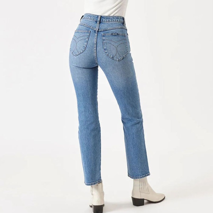 Women Rolla's Pants | Women'S Original Straight Jean