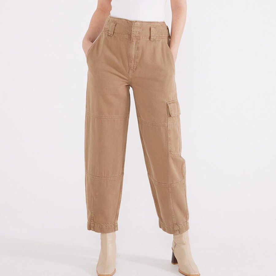 Women ETICA Denim Pants | Women'S Juni Relaxed Cargo Pant