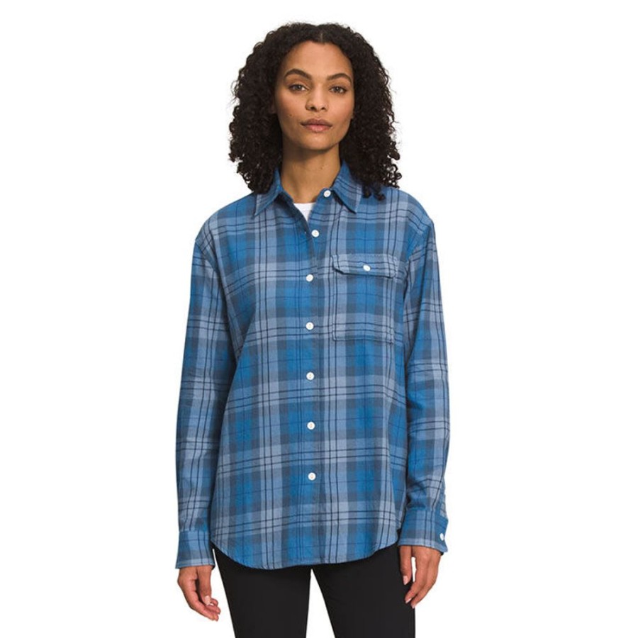 Women The North Face Tops | Women'S Berkeley Boyfriend Shirt