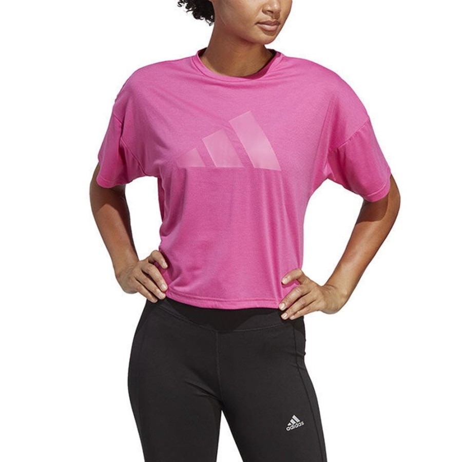 Women adidas Tops | Women'S Train Icons 3 Bar Logo T-Shirt