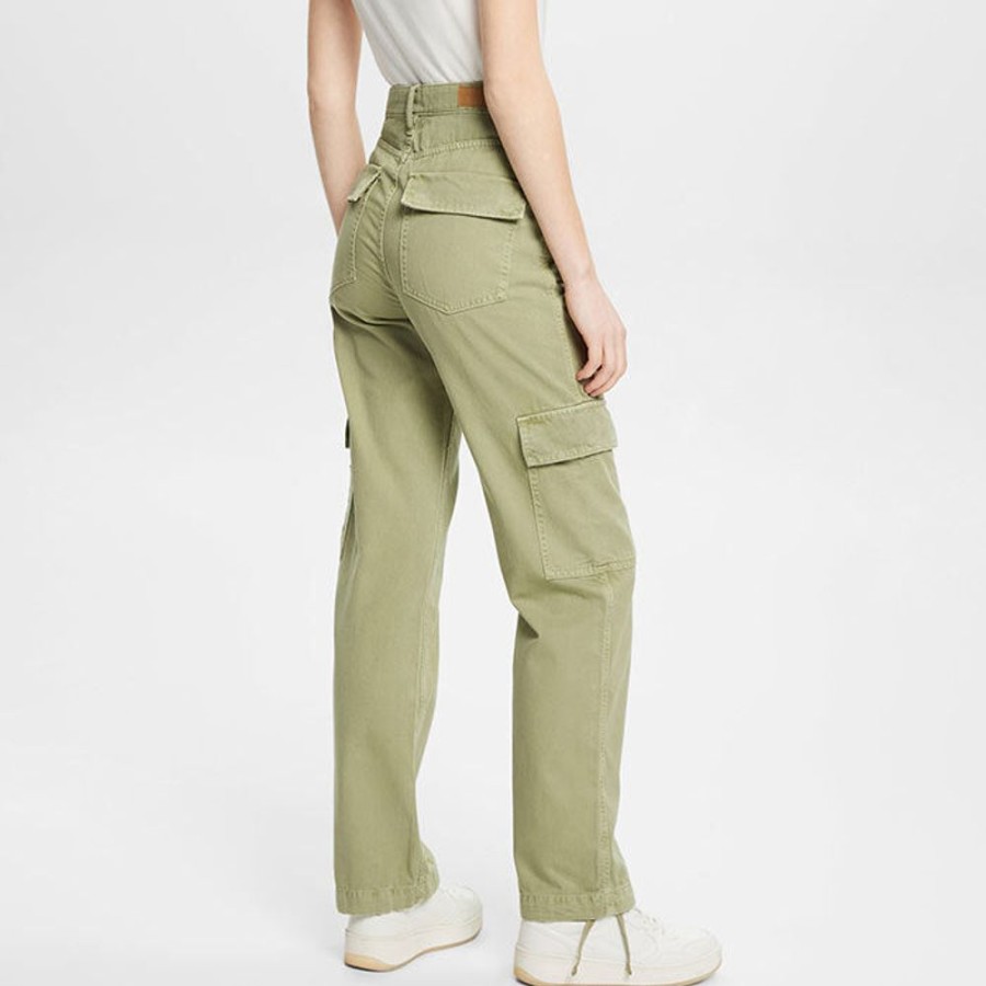 Women Esprit Pants | Women'S Cotton Cargo Pant