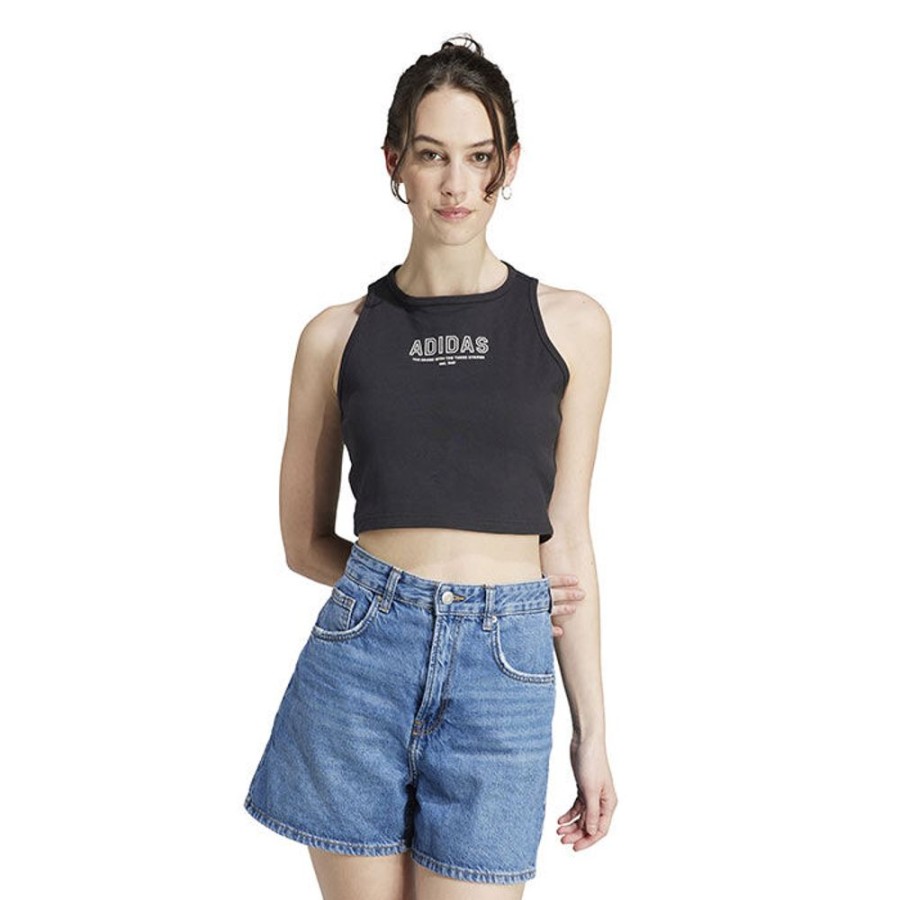 Women adidas Tops | Women'S Last Days Of Summer Crop Top