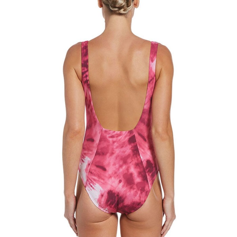 Women Nike Swimwear | Women'S Tie-Dye U-Back One-Piece Swimsuit