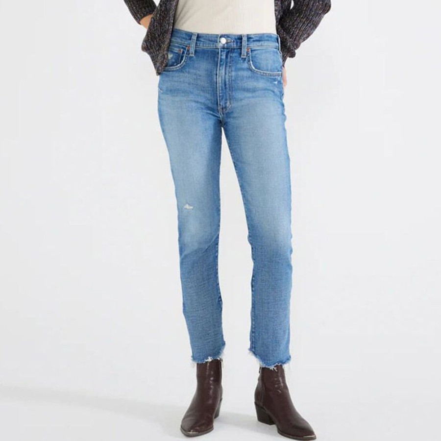 Women ETICA Denim Denim | Women'S Scarlet Mid Rise Slim Jean