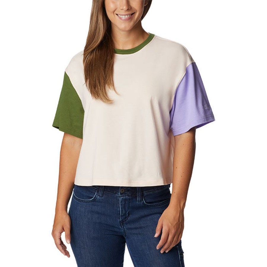 Women Columbia Tops | Women'S Deschutes Valley? Cropped T-Shirt