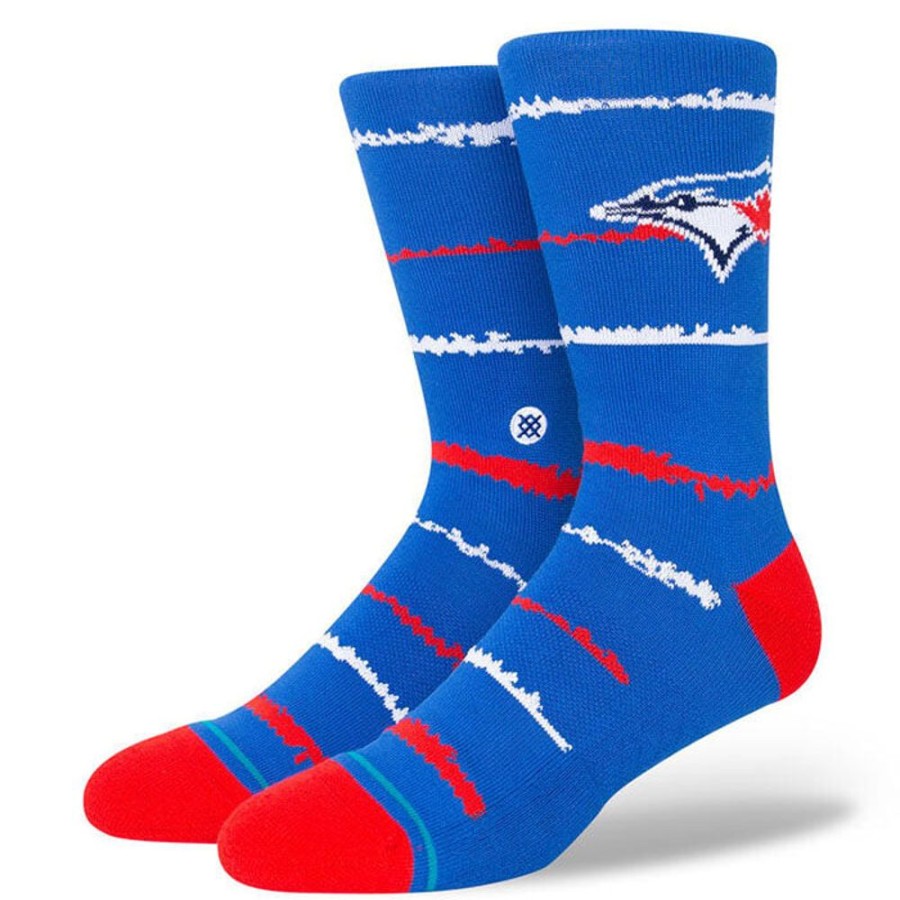 Women Stance Socks | Unisex Toronto Blue Jays Chalk Crew Sock