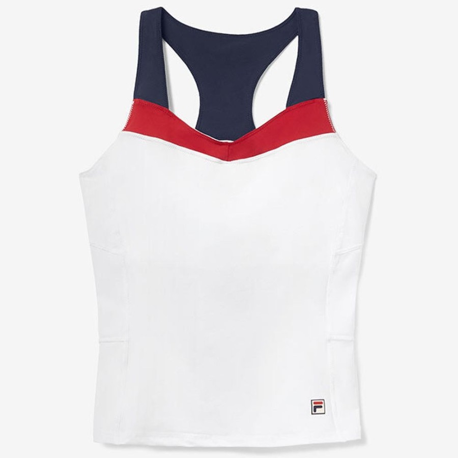 Women Fila Tops | Women'S Essentials H Racerback Tank Top