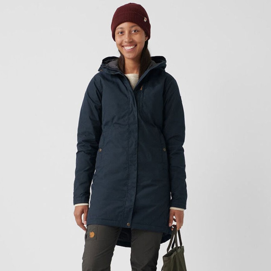 Women Fjallraven Coats & Jackets | Women'S Kiruna Padded Parka