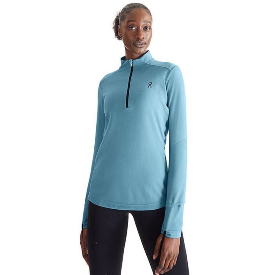 Women On Tops | Women'S Climate Shirt Quarter-Zip Top