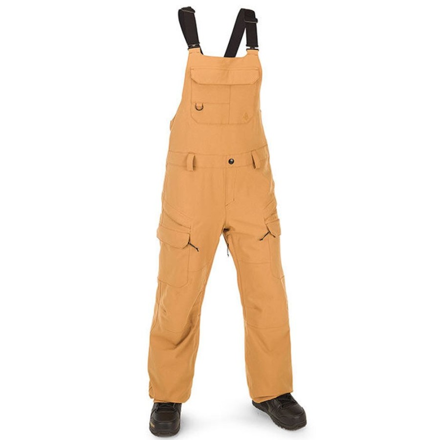 Women Volcom Pants | Women'S Creston 3D Stretch Bib Overall Pant