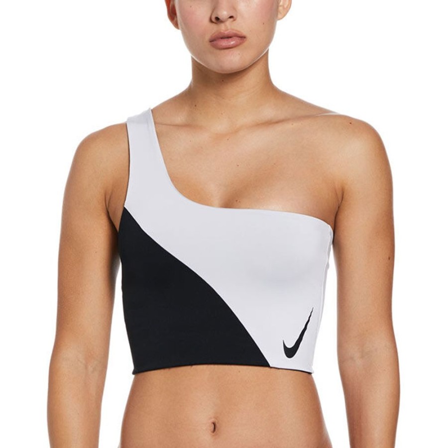 Women Nike Swimwear | Women'S Colour Block 3-In-1 Bikini Top