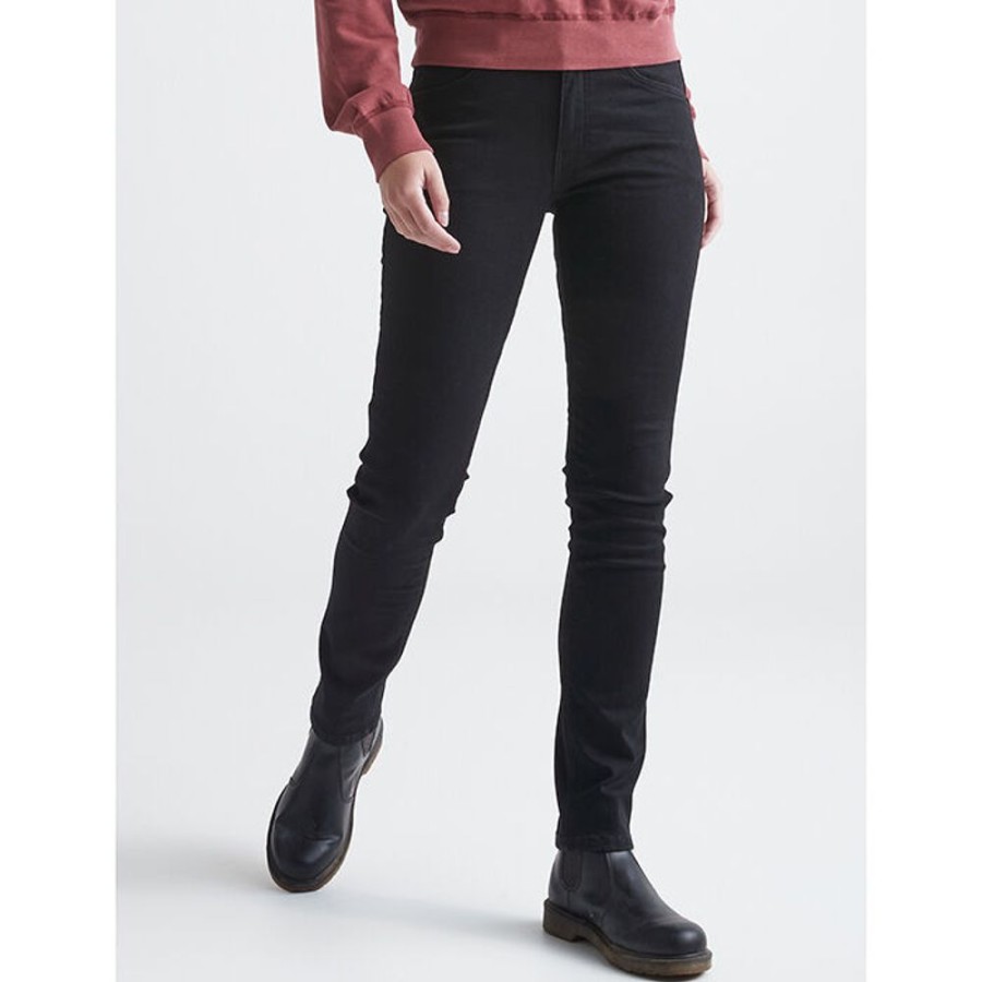 Women DUER Pants | Women'S Fireside Denim Slim-Straight Jean