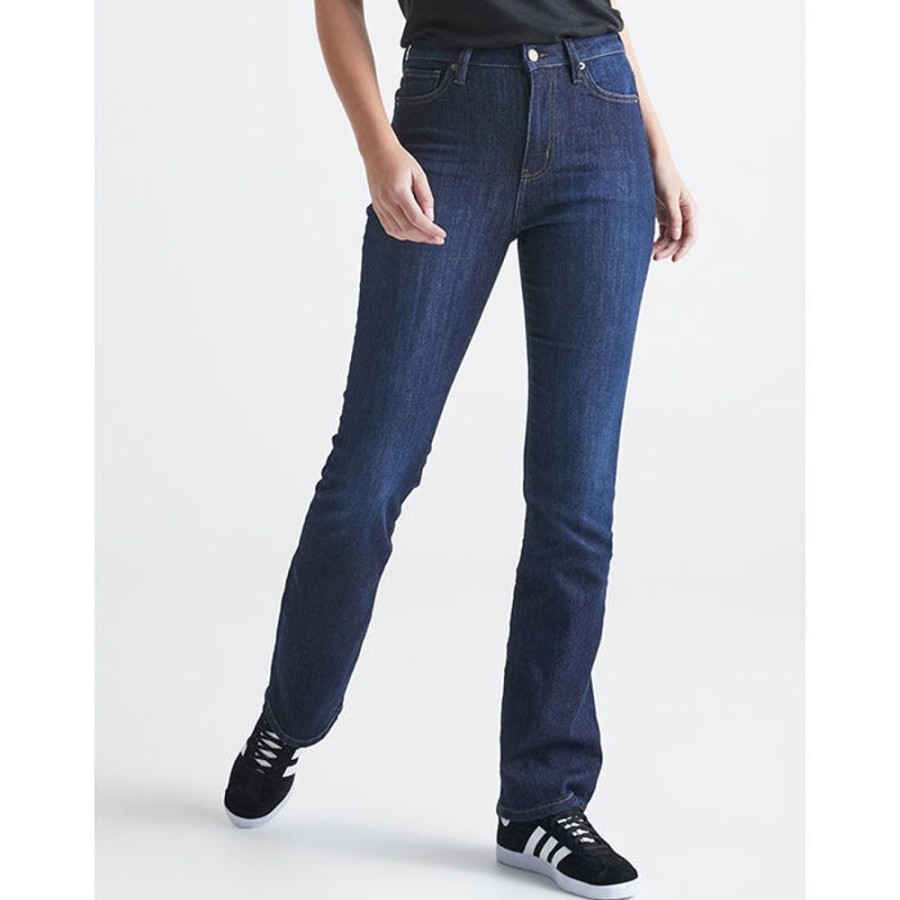 Women DUER Pants | Women'S Peformance Denim High Rise Bootcut Jean