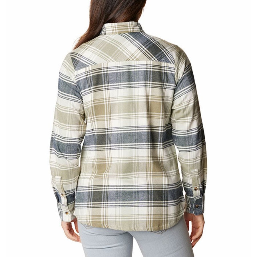 Women Columbia Tops | Women'S Calico Basin? Flannel Long Sleeve Shirt