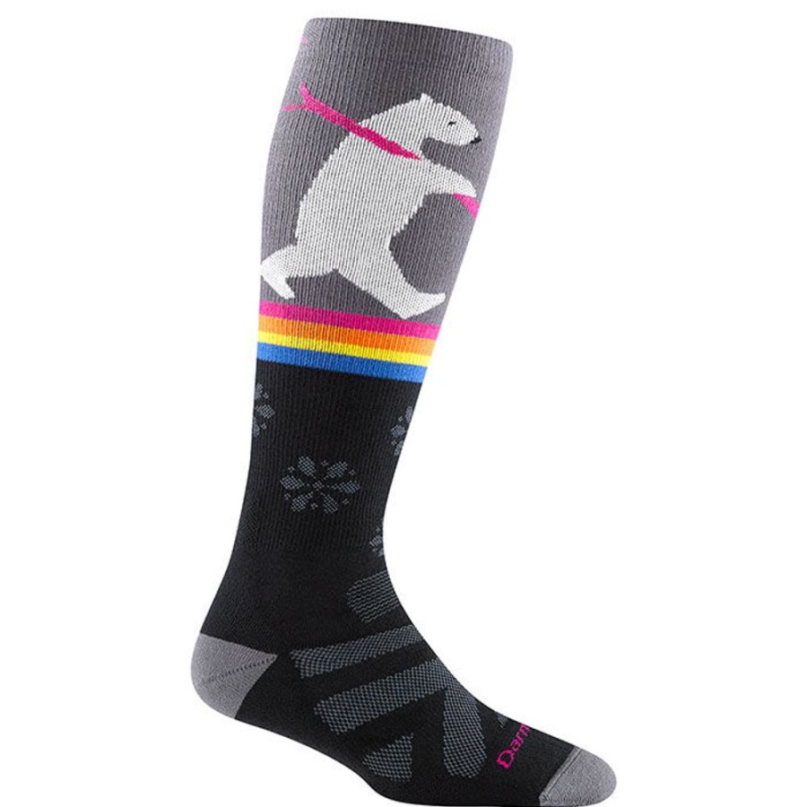 Women Darn Tough Socks | Women'S Thermolite? Due North Over-The-Calf Midweight Ski Sock