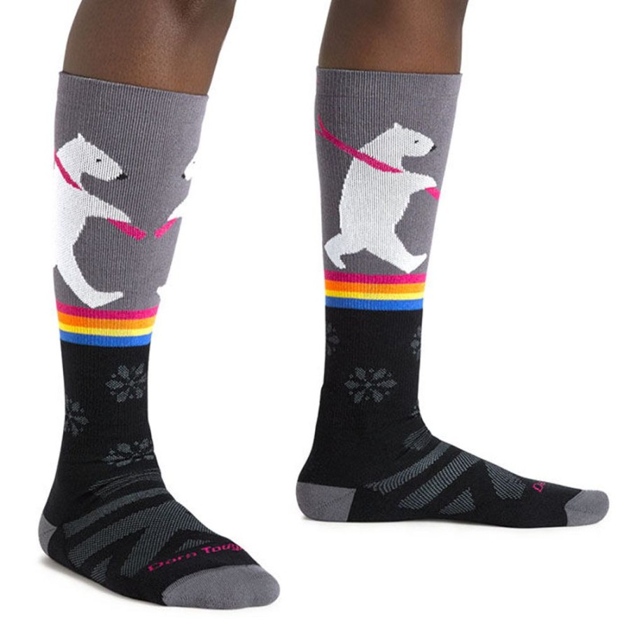 Women Darn Tough Socks | Women'S Thermolite? Due North Over-The-Calf Midweight Ski Sock