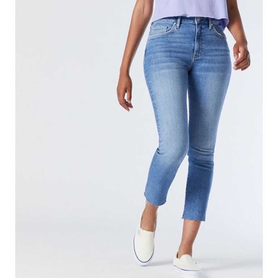 Women Mavi Denim | Women'S Viola Crop Straight Jean