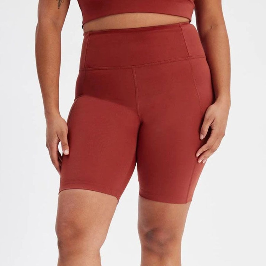 Women Girlfriend Collective Shorts | Women'S High Rise Bike Short