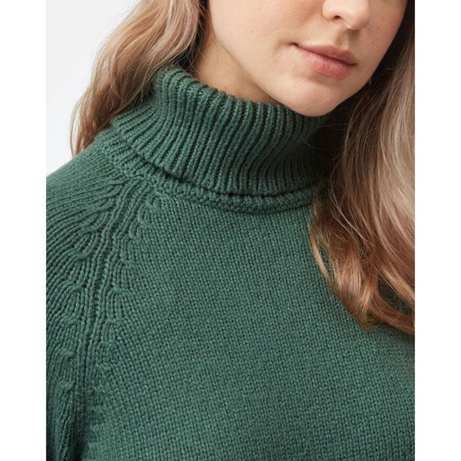 Women Tentree Sweaters | Women'S Highline Turtleneck Sweater