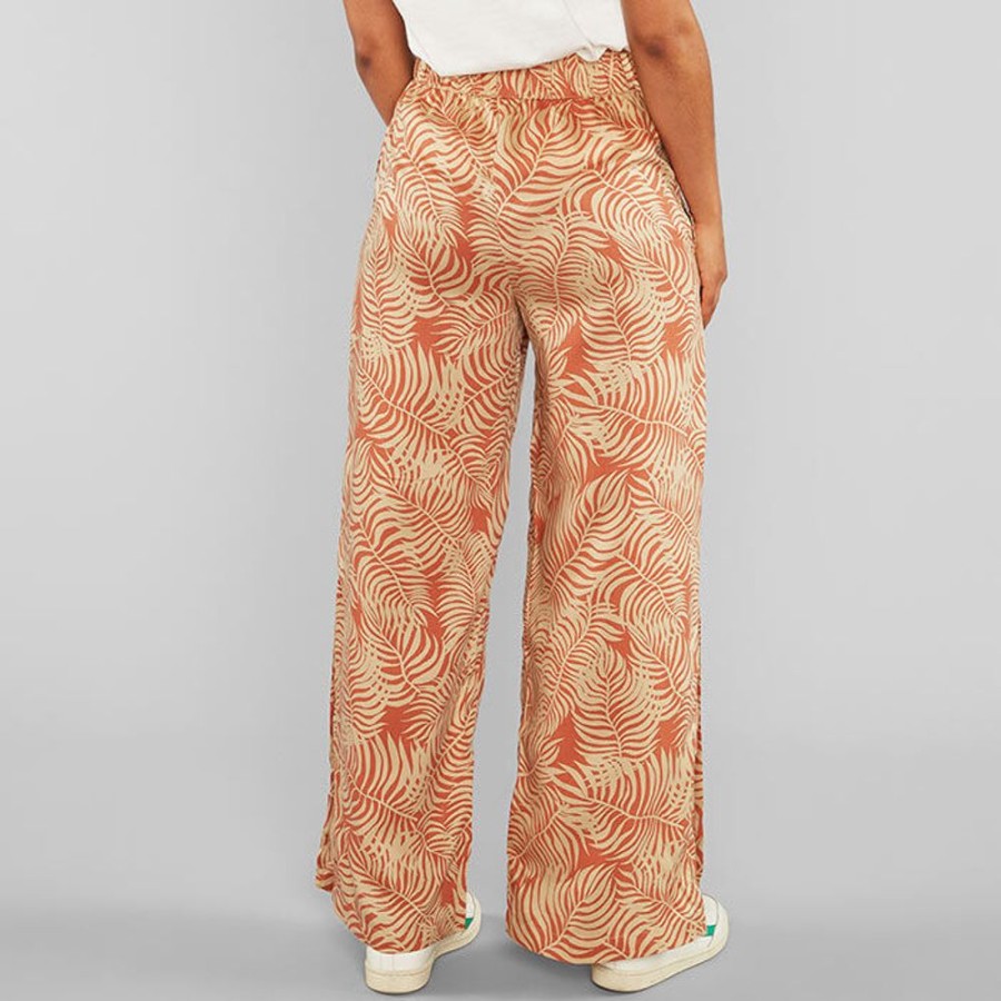 Women DEDICATED Pants | Women'S Koster Palm Leaves Pant