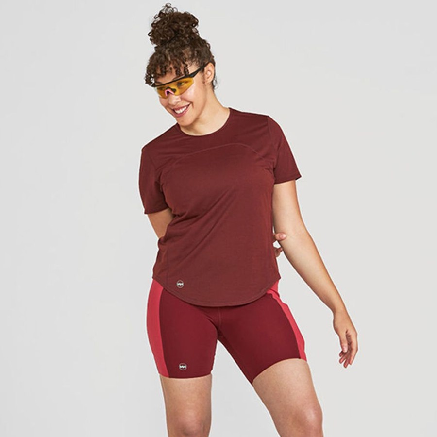 Women Janji Tops | Women'S Helio Light Tech Top