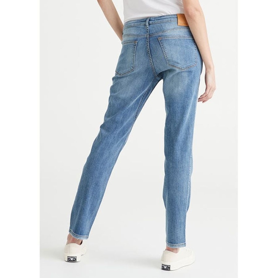 Women DUER Denim | Women'S Performance Denim Girlfriend Jean