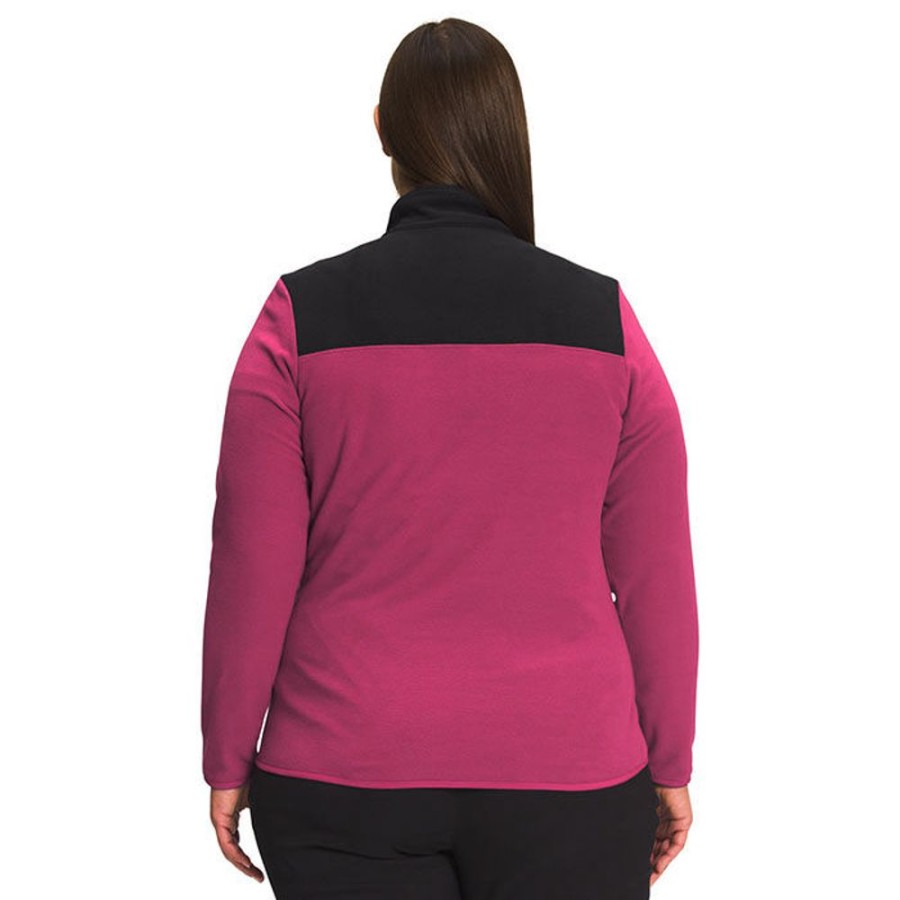 Women The North Face Tops | Women'S Tka Glacier 1/4-Zip Top (Plus Size)