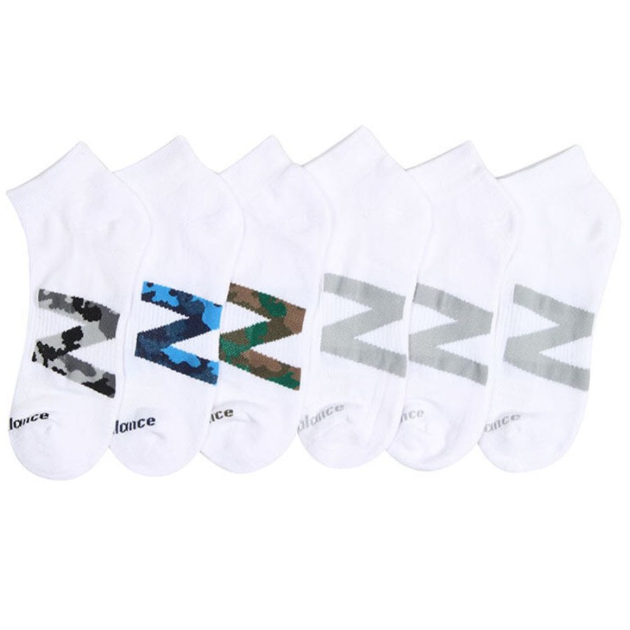 Women New Balance Socks | Unisex Active Cushion Quarter Sock (6 Pack)